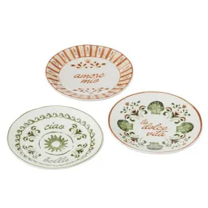 Dolce Vita Ceramic Dishes 15.5cm 3 Set by Coast to Coast, a Plates for sale on Style Sourcebook