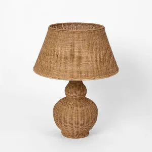 Long Island Rattan Table Lamp by Florabelle Living, a Lamps for sale on Style Sourcebook
