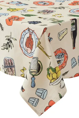 Deli Cotton Tablecloth 140x240cxm Multi by Coast to Coast, a Table Cloths & Runners for sale on Style Sourcebook