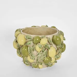 Lemon Vase Green & Yellow ETA 24/03/2026 by Florabelle Living, a Vases & Jars for sale on Style Sourcebook