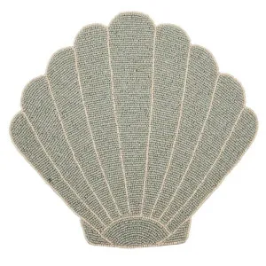 Set of 4 Venus Beaded Placemat 35cm Seafoam by House of Walton, a Placemats for sale on Style Sourcebook