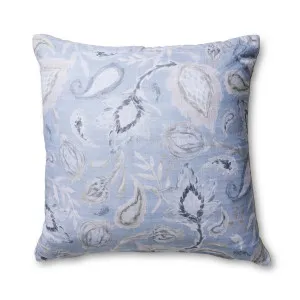 Samson Light Blue Cushion with Duck Feather Filler 55cm x 55cm by Madras Link, a Cushions, Decorative Pillows for sale on Style Sourcebook