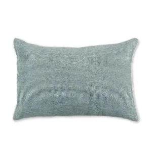 Casey Mist Blue Melange Cushion 40x60cm Feather Filled by Madras Link, a Cushions, Decorative Pillows for sale on Style Sourcebook