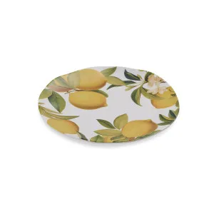 Set/4 Melamine Citrus Grove Lemon Melamine Small Plates 21cm by Madras Link, a Plates for sale on Style Sourcebook