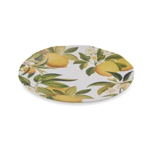 Set/4 Melamine Citrus Grove Lemon Melamine Large Plates 26cm by Madras Link, a Plates for sale on Style Sourcebook