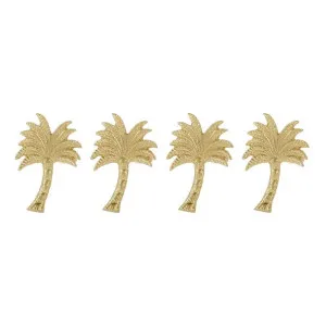 Kona S/4 Metal Napkin Rings 7cm Gold by Coast to Coast, a Napkins for sale on Style Sourcebook