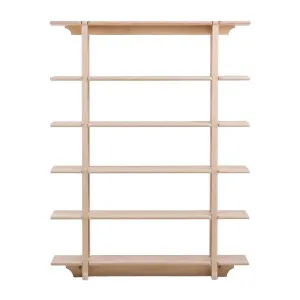 De La Espada Twenty-Five Shelving Unit with 6 Shelves - White Oiled Ash 682SVWOA by De La Espada, a Cabinets, Chests for sale on Style Sourcebook