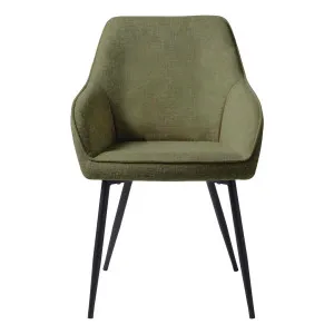 Vigo Dining Chair in Brego Olive / Black by OZ Design, a Dining Chairs for sale on Style Sourcebook