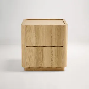 Petra Bedside Table, Oak, by Lounge Lovers by Lounge Lovers, a Bedside Tables for sale on Style Sourcebook