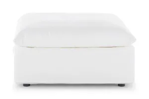 Santa Monica Ottoman, Havana Natural, by Lounge Lovers by Lounge Lovers, a Ottomans for sale on Style Sourcebook
