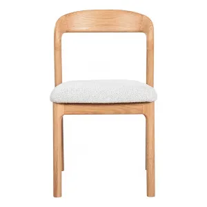 Aruba Dining Chair in Milan Natural / Oak by OZ Design, a Dining Chairs for sale on Style Sourcebook