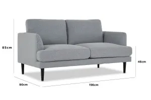 Alice 2 Seat Sofa, White, by Lounge Lovers by Lounge Lovers, a Sofas for sale on Style Sourcebook