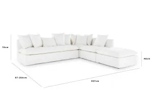 Santa Monica Corner Sofa, Florence Clay, by Lounge Lovers by Lounge Lovers, a Sofas for sale on Style Sourcebook