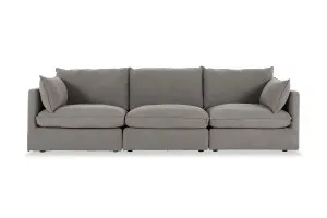Loft Mini 3 Seat Sofa, Luxe Taupe, by Lounge Lovers by Lounge Lovers, a Sofas for sale on Style Sourcebook