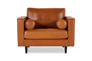 Draper Leather Armchair, 0, by Lounge Lovers by Lounge Lovers, a Chairs for sale on Style Sourcebook
