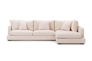 Long Beach Right Corner Sofa, Havana Natural, by Lounge Lovers by Lounge Lovers, a Sofas for sale on Style Sourcebook