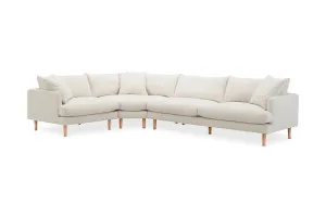 Hampton MKII LH Corner Sofa, Florence Stone, by Lounge Lovers by Lounge Lovers, a Sofas for sale on Style Sourcebook