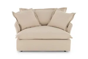 Toorak Love Seat, Florence Clay, by Lounge Lovers by Lounge Lovers, a Chairs for sale on Style Sourcebook