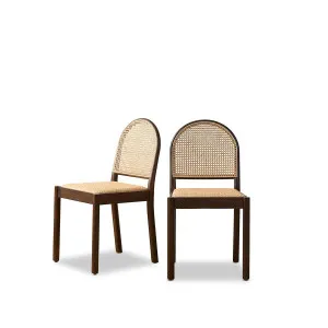 Mateo Dining Chair - Walnut Set of Six Bundle - Mocka by Mocka., a Dining Chairs for sale on Style Sourcebook