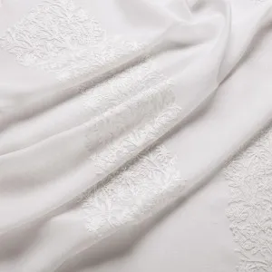 Blackthorn Stripe Sheer Chalk by William Morris at Home, a Fabrics for sale on Style Sourcebook