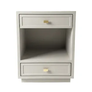 Logan Bedside Table - Small Grey by CAFE Lighting & Living, a Bedside Tables for sale on Style Sourcebook