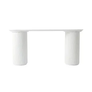 Nomad Console Table - Large White by CAFE Lighting & Living, a Console Table for sale on Style Sourcebook