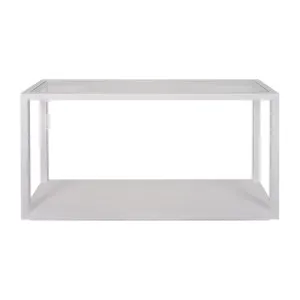 Sadie Oak Console Table - White by CAFE Lighting & Living, a Console Table for sale on Style Sourcebook