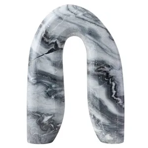 Arch Marble Sculpture - Grey by CAFE Lighting & Living, a Statues & Ornaments for sale on Style Sourcebook