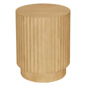 Avery Side Table - Natural Oak by CAFE Lighting & Living, a Side Table for sale on Style Sourcebook
