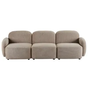 Ramona Modular 3 Seater Sofa - Taupe by CAFE Lighting & Living, a Sofas for sale on Style Sourcebook