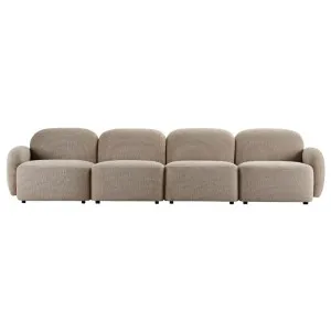 Ramona Modular 4 Seater Sofa - Taupe by CAFE Lighting & Living, a Sofas for sale on Style Sourcebook