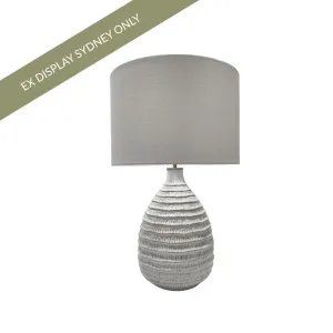 Montego Table Lamp - Ivory - OUTLET NSW by CAFE Lighting & Living, a Table & Bedside Lamps for sale on Style Sourcebook