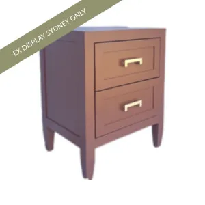 Soloman Bedside Table - Small Terracotta - OUTLET NSW by CAFE Lighting & Living, a Bedside Tables for sale on Style Sourcebook