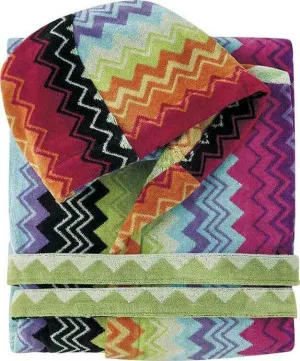 Missoni Giacomo T59 Hooded Robe Small - 8031374795539 by Missoni, a Bathrobes for sale on Style Sourcebook