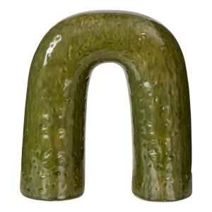 Eira Sculpture 30.5x34cm in Reactive Green by OZ Design, a Statues & Ornaments for sale on Style Sourcebook