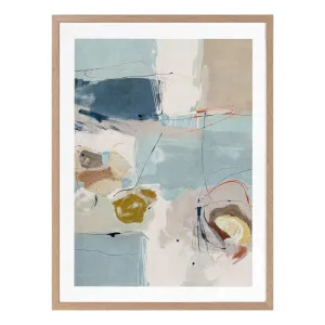 Chalk & Citrus Design 1 Portrait Framed Print in Design 106 x 142cm by OZ Design, a Prints for sale on Style Sourcebook