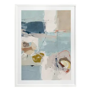 Chalk & Citrus Design 1 Portrait Framed Print in Design 106 x 142cm by OZ Design, a Prints for sale on Style Sourcebook