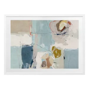 Chalk & Citrus Design 1 Landscape Framed Print in 84 x 68cm by OZ Design, a Prints for sale on Style Sourcebook