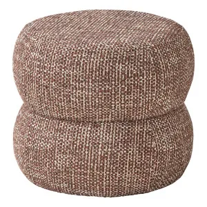 Phoenix Ottoman 50x45cm in Chocolate by OZ Design, a Ottomans for sale on Style Sourcebook