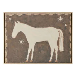 Pony Box Framed Canvas in 60 x 80cm by OZ Design, a Painted Canvases for sale on Style Sourcebook