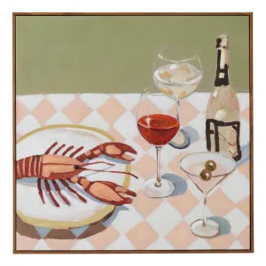 Thermidor Box Framed Canvas in 60 x 60cm by OZ Design, a Painted Canvases for sale on Style Sourcebook