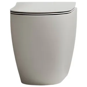 Studio Bagno Futura Wall Faced Toilet Pan - Matte White FUT002-MW by Studio Bagno, a Toilets & Bidets for sale on Style Sourcebook