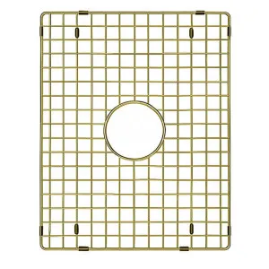 Turner Hastings Cuisine 93 x 48 Protective Grid For Secondary Bowl - Brushed Brass CUD281SSG-BB by Turner Hastings, a Kitchen Sinks for sale on Style Sourcebook