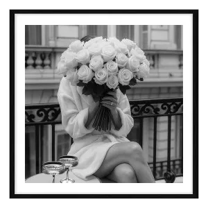 Madeline Framed Print in 60 x 60cm by OZ Design, a Prints for sale on Style Sourcebook