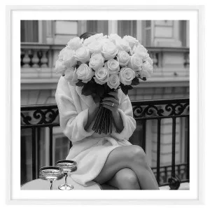 Madeline Framed Print in 60 x 60cm by OZ Design, a Prints for sale on Style Sourcebook