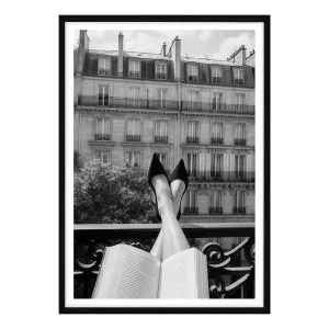 Balcony Parisian Framed Print in 61 x 84cm by OZ Design, a Prints for sale on Style Sourcebook