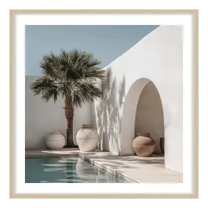 Villa in Stillness Framed Print in 84 x 84cm by OZ Design, a Prints for sale on Style Sourcebook