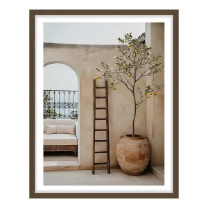 Arches & Citrus Framed Print in 120 x 167cm by OZ Design, a Prints for sale on Style Sourcebook