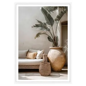 Terracotta Calm Framed Print in 61 x 84cm by OZ Design, a Prints for sale on Style Sourcebook