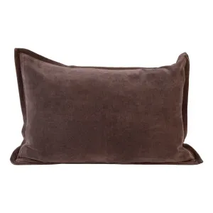 Evelyn Feather Fill Cushion 60x40cm in Mink by OZ Design, a Cushions, Decorative Pillows for sale on Style Sourcebook